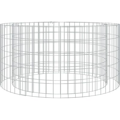 vidaXL Tuintrooster in gegalvaniseerd ijzer 100cm vidaXL Tuintrooster in gegalvaniseerd ijzer 100cm