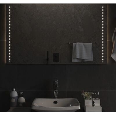 vidaXL LED lustro do łazienki - 60x100 cm - Wodoszczelne IP65 vidaXL LED lustro do łazienki - 60x100 cm - Wodoszczelne IP65