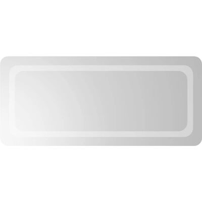 vidaXL 40x90cm LED lustro do łazienki - Wodoszczelne, USB, Łatwy montaż vidaXL 40x90cm LED lustro do łazienki - Wodoszczelne, USB, Łatwy montaż