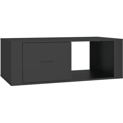 vidaXL 816537 Couchtisch aus Holz Schwarz - Coffee Table vidaXL 816537 Couchtisch aus Holz Schwarz - Coffee Table