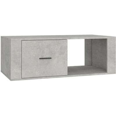 vidaXL 816540 Couchtisch - Sperrholz, Beton Grau, 100x50,5x35 cm vidaXL 816540 Couchtisch - Sperrholz, Beton Grau, 100x50,5x35 cm