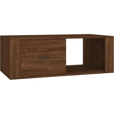 vidaXL 816543 Brown Oak Coffee Table - Coffee Table vidaXL 816543 Brown Oak Coffee Table - Coffee Table