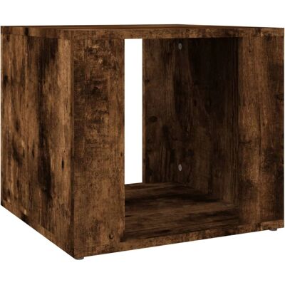 vidaXL 816549 table de nuit - Chêne Fumé - Table de nuit - Table de nuit - Publicité vidaXL 816549 table de nuit - Chêne Fumé - Table de nuit - Table de nuit - Publicité
