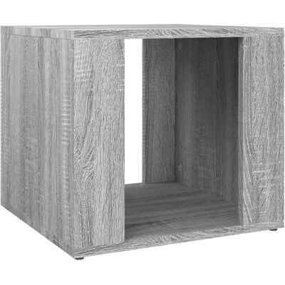 vidaXL 816550 Table de Nuit - Sonoma Gris - Table de nuit, Table d'appoint, Bois stratifié - Publicité vidaXL 816550 Table de Nuit - Sonoma Gris - Table de nuit, Table d'appoint, Bois stratifié - Publicité