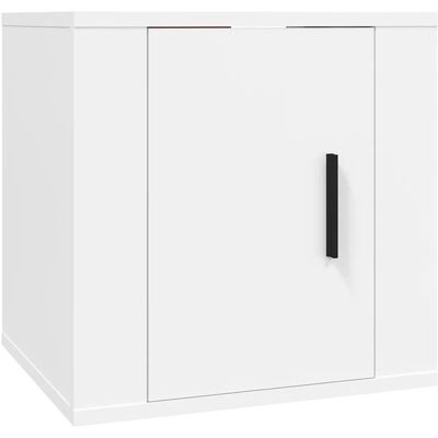 vidaXL Wandmontiertes TV-Board Weiß 40x34,5x40 cm - TV Schrank vidaXL Wandmontiertes TV-Board Weiß 40x34,5x40 cm - TV Schrank