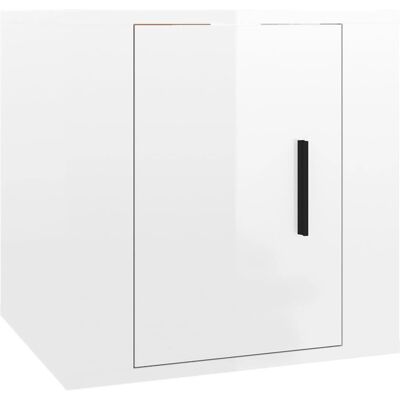 vidaXL 816644 Wandmontiertes TV-Schrank - Hochglanz Weiß - 40x34.5x40 cm vidaXL 816644 Wandmontiertes TV-Schrank - Hochglanz Weiß - 40x34.5x40 cm