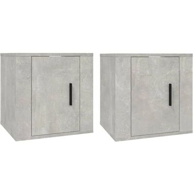 vidaXL Wandmontiertes TV-Schrank Grau 40x34,5x40 cm - TV Schrank vidaXL Wandmontiertes TV-Schrank Grau 40x34,5x40 cm - TV Schrank