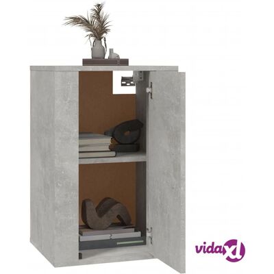 Meuble TV Mural vidaXL - Gris Béton - 2 pièces - Publicité Meuble TV Mural vidaXL - Gris Béton - 2 pièces - Publicité