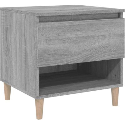 vidaXL 819544 Table de nuit - Table de Nuit - Gris Sonoma - Publicité vidaXL 819544 Table de nuit - Table de Nuit - Gris Sonoma - Publicité