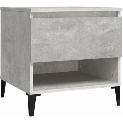 vidaXL 819556 Betonggraue Beistelltisch - Kaffee/Endtisch vidaXL 819556 Betonggraue Beistelltisch - Kaffee/Endtisch