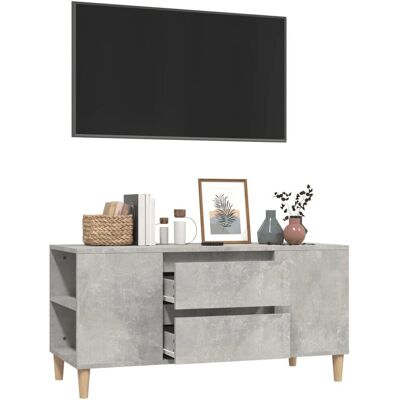 vidaXL TV-Schrank Beton-Grau - Entertainment Center vidaXL TV-Schrank Beton-Grau - Entertainment Center