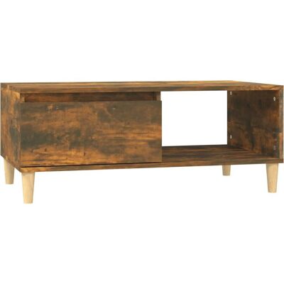 vidaXL 821049 Couchtisch Räucher Eiche - Couchtisch vidaXL 821049 Couchtisch Räucher Eiche - Couchtisch