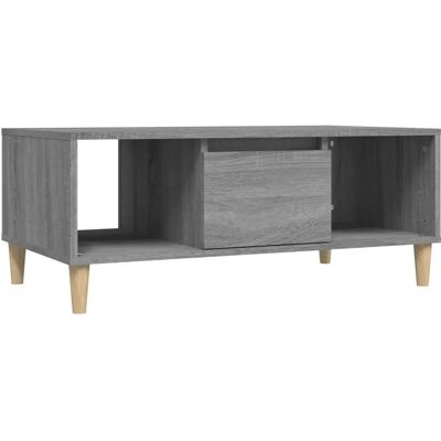 vidaXL 821066 Grau Sonoma Couchtisch - Beistelltisch vidaXL 821066 Grau Sonoma Couchtisch - Beistelltisch