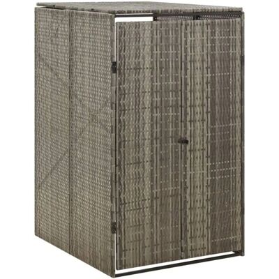 Abri poubelle à roulettes - 70x80x117 cm - vidaXL - Publicité Abri poubelle à roulettes - 70x80x117 cm - vidaXL - Publicité