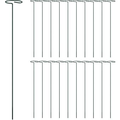 vidaXL Gartenpflanzenstangen - 40 cm Stahlstütze für Kletterpflanzen vidaXL Gartenpflanzenstangen - 40 cm Stahlstütze für Kletterpflanzen