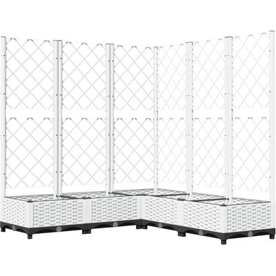 vidaXL Ogródek z kratką 120x120x121,5 cm - Ogródek z kratką vidaXL Ogródek z kratką 120x120x121,5 cm - Ogródek z kratką