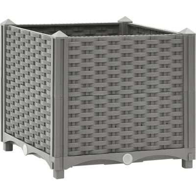 vidaXL Hochbeet Polypropylen Gartentopf - 40x40x38 cm vidaXL Hochbeet Polypropylen Gartentopf - 40x40x38 cm