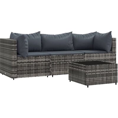vidaXL 319767 Garten-Ecksofas - Garten-Ecksofa vidaXL 319767 Garten-Ecksofas - Garten-Ecksofa