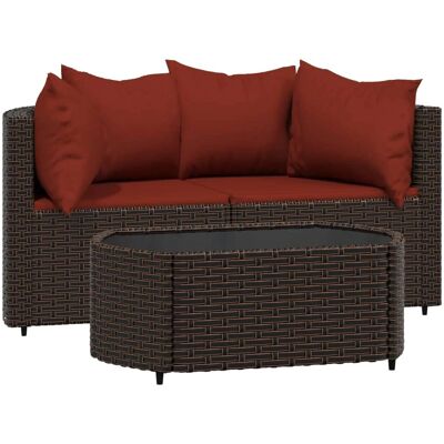 VidaXL Terrasssofa - Wetterfester modulare Gartencouch VidaXL Terrasssofa - Wetterfester modulare Gartencouch