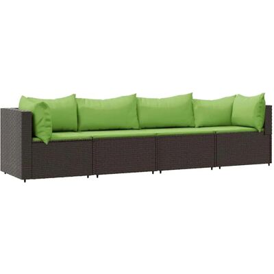 MAISONCHIC Gartenset - Modularer Rattanmöbel mit Kissen MAISONCHIC Gartenset - Modularer Rattanmöbel mit Kissen