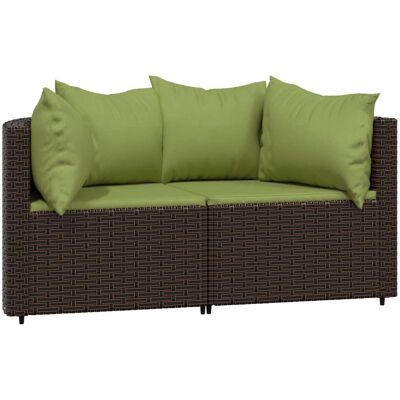 VidaXL Garten Ecksofa - Wetterfeste modulare Gartenecke VidaXL Garten Ecksofa - Wetterfeste modulare Gartenecke