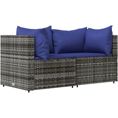 VidaXL Gartensofa - Wetterfester Polyrattan Modularset VidaXL Gartensofa - Wetterfester Polyrattan Modularset