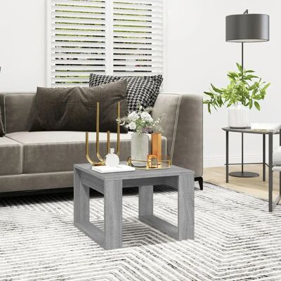 vidaXL Sonoma Graue Beistelltisch - Holz vidaXL Sonoma Graue Beistelltisch - Holz