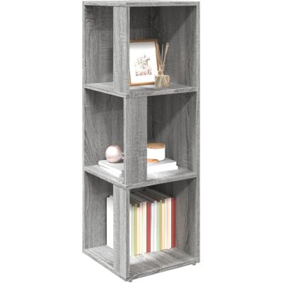 vidaXL Armoire d'angle gris Sonoma - Étagère d'angle - Publicité vidaXL Armoire d'angle gris Sonoma - Étagère d'angle - Publicité