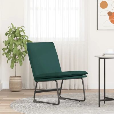 vidaXL Lounge Stuhl Dunkelgrün - Lounge Chair vidaXL Lounge Stuhl Dunkelgrün - Lounge Chair