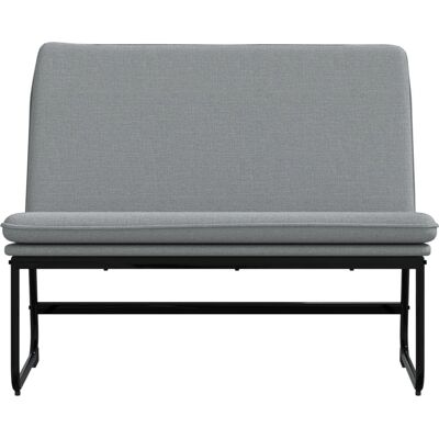 Maisonchic Modell vidaXL Bank - Hellgrau für Zuhause Maisonchic Modell vidaXL Bank - Hellgrau für Zuhause