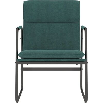 vidaXL Loungesessel Dunkelgrün 55x64x80 cm Stoff vidaXL Loungesessel Dunkelgrün 55x64x80 cm Stoff
