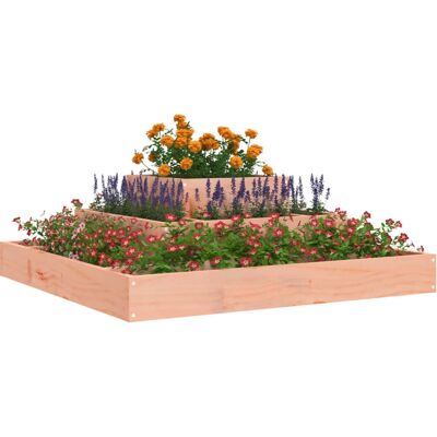 vidaXL Massieve dennenhouten plantenbak - Tuintafel - Bruin vidaXL Massieve dennenhouten plantenbak - Tuintafel - Bruin