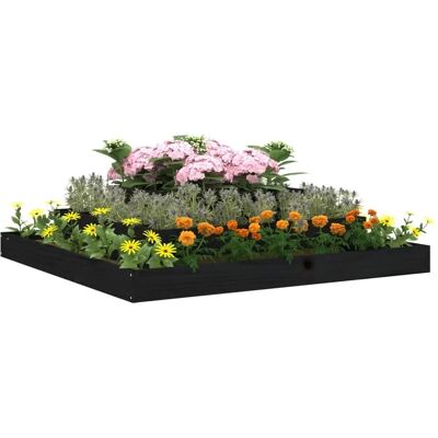 vidaXL Massives Kiefernholz Pflanzkübel - Hochbeet vidaXL Massives Kiefernholz Pflanzkübel - Hochbeet