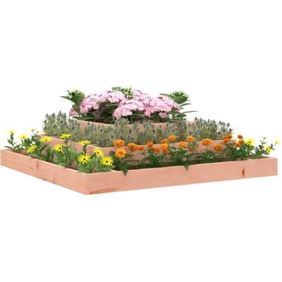 vidaXL Pflanzkübel 110 x 110 x 27 cm Massivholz Douglasie Braun - Pflanzkübel vidaXL Pflanzkübel 110 x 110 x 27 cm Massivholz Douglasie Braun - Pflanzkübel