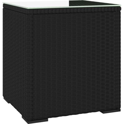 vidaXL 319388 Zwarte Bijzettafel - Bijzettafel vidaXL 319388 Zwarte Bijzettafel - Bijzettafel