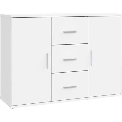 MAISONCHIC Credenza - White - 91x29.5x65 cm - Credenza MAISONCHIC Credenza - White - 91x29.5x65 cm - Credenza