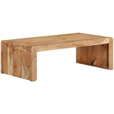 VIDAXL Akazienholz Couchtisch - Rustikaler Moderner Stil VIDAXL Akazienholz Couchtisch - Rustikaler Moderner Stil