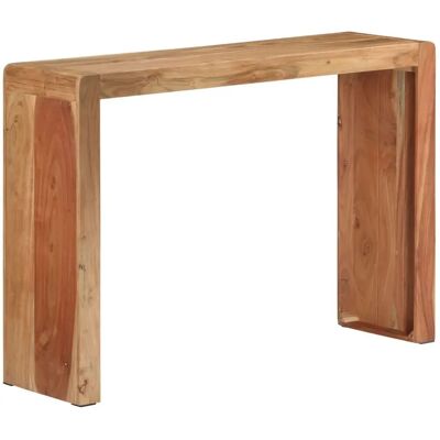 VidaXL Massives Akazienholz Konsolentisch - Rustikaler Stil - 110x30x76 cm - Braun VidaXL Massives Akazienholz Konsolentisch - Rustikaler Stil - 110x30x76 cm - Braun