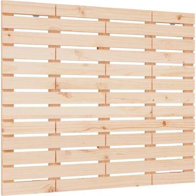 vidaXL Wooden Wall Headboard 81x3x91.5 cm Solid Pine - Headboard vidaXL Wooden Wall Headboard 81x3x91.5 cm Solid Pine - Headboard
