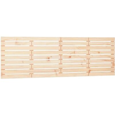 vidaXL Braune 206x3x63 cm Wand-Kopfteil Schlafzimmer Dekor vidaXL Braune 206x3x63 cm Wand-Kopfteil Schlafzimmer Dekor