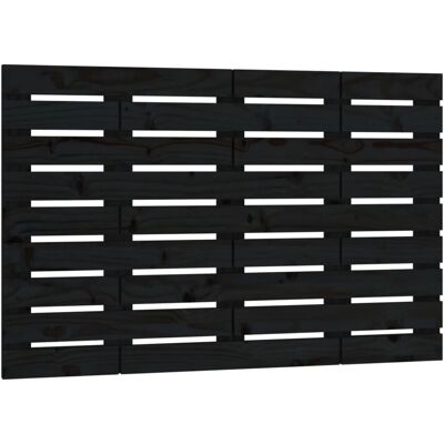 vidaXL Schwarzes Wandkopfteil - Kopfteil vidaXL Schwarzes Wandkopfteil - Kopfteil
