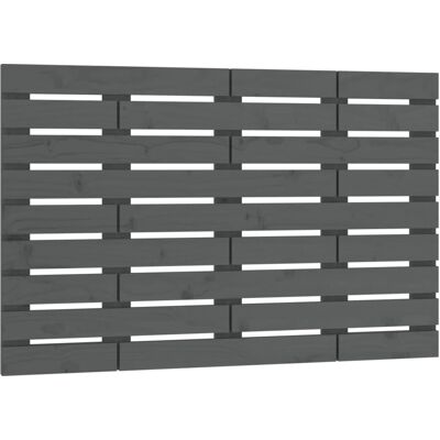 vidaXL Harmaa seinäpeite 141x3x63 cm - Sängyn pääty vidaXL Harmaa seinäpeite 141x3x63 cm - Sängyn pääty