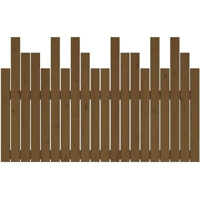 vidaXL Honigbraun Massivkiefernholz Wandkopfteil - Wandkopfteil vidaXL Honigbraun Massivkiefernholz Wandkopfteil - Wandkopfteil