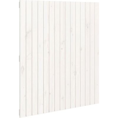 vidaXL Weiße Wandkopfleiste 95,5x3x110 cm - Kopfteil vidaXL Weiße Wandkopfleiste 95,5x3x110 cm - Kopfteil