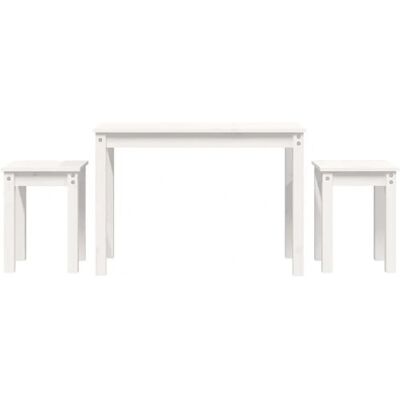 vidaXL 824979 Tables de Pin Compactes - Table d'appoint Café - Publicité vidaXL 824979 Tables de Pin Compactes - Table d'appoint Café - Publicité