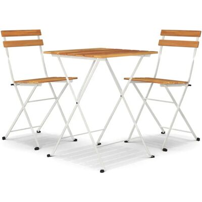 vidaXL 618872 outdoor furniture set - Klappbares Bistro-Set - Garten, Balkon vidaXL 618872 outdoor furniture set - Klappbares Bistro-Set - Garten, Balkon