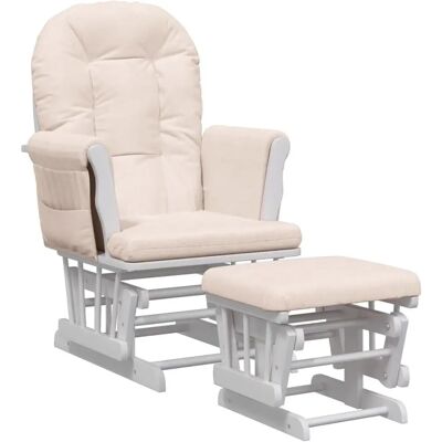 VidaXL Schaukelstuhl - Rosa - Baby Pflegegleiter VidaXL Schaukelstuhl - Rosa - Baby Pflegegleiter