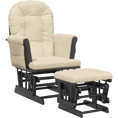 VidaXL 351668 Gyngestol - Babysvingestol med fodskammel VidaXL 351668 Gyngestol - Babysvingestol med fodskammel