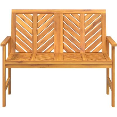 vidaXL Akazien Gartenbank, 109 cm, Massivholz vidaXL Akazien Gartenbank, 109 cm, Massivholz