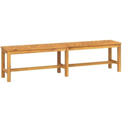 vidaXL Ławka ogrodowa - Drewno akacjowe, wzór chevron, 180cm vidaXL Ławka ogrodowa - Drewno akacjowe, wzór chevron, 180cm